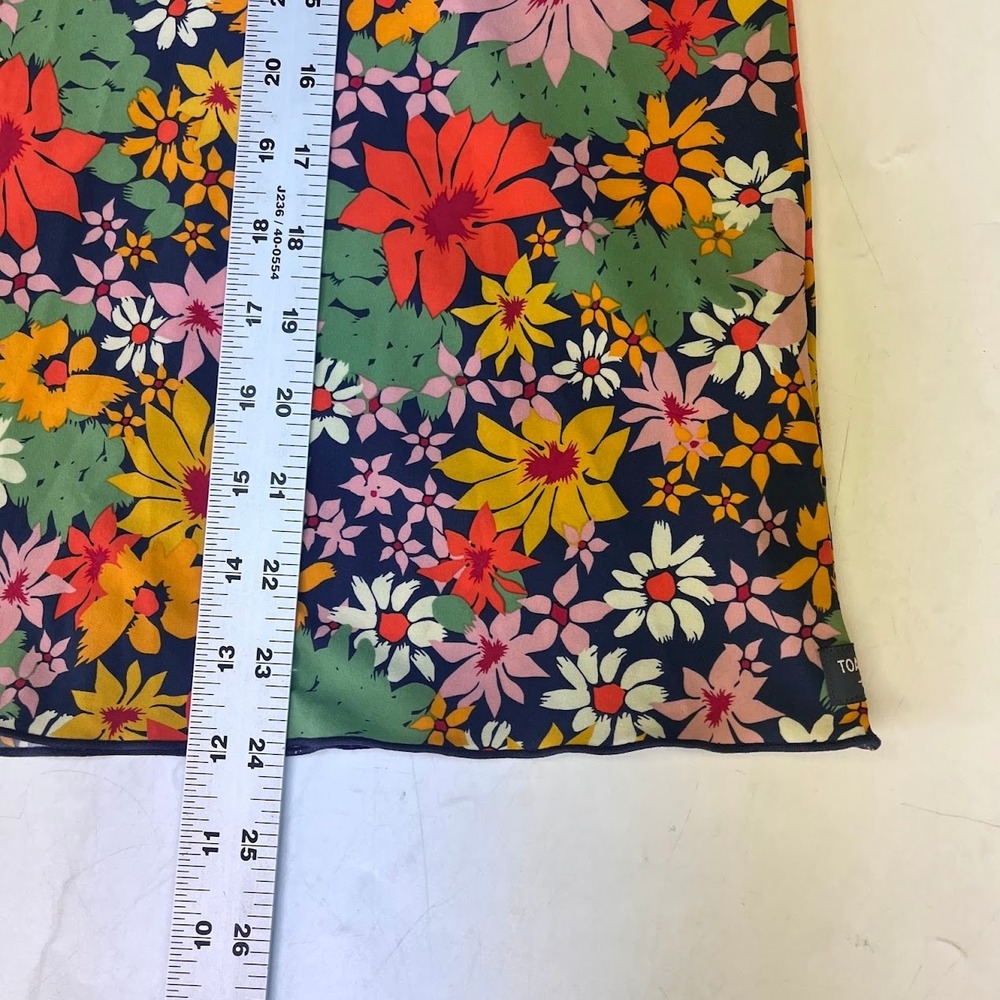 Toad&Co Sunkissed Tank Womens Large Multi Floral Scoop Neck Stretch T1112202 - Picture 13 of 13